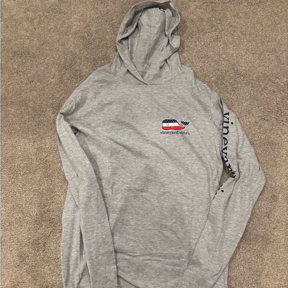 Vineyard Vines Light Gray Hoodie for Men